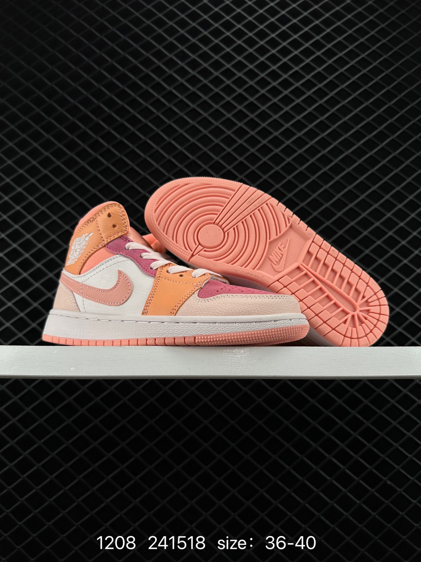 Air Jordan 1 Mid “Apricot Orange”